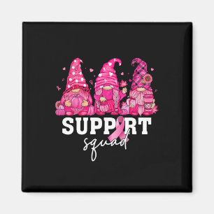Breast Cancer Awareness Shirt For Women Gnomes Sup Magnet