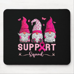Breast Cancer Awareness Shirt For Women Gnomes Sup Mouse Mat