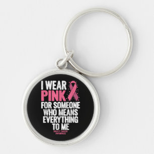 Breast Cancer Awareness Shirts for Family Breast C Key Ring