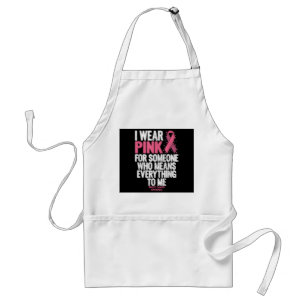 Breast Cancer Awareness Shirts for Family Breast C Standard Apron