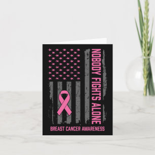 Breast Cancer Awareness Shirts Support Family Brea Card
