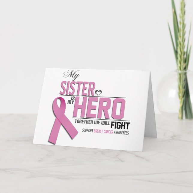 Breast Cancer Awareness: sister Card (Front)