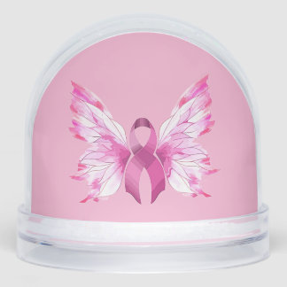 Breast Cancer Awareness Snowglobe