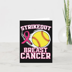 Breast Cancer Awareness - Softbyll Strike Out Pink Card