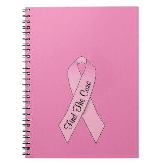 Breast Cancer Awareness Spiral Photo Notebook