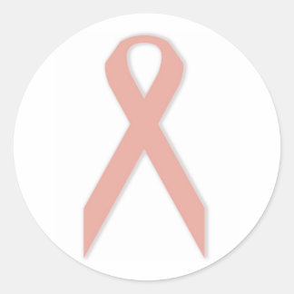 Breast Cancer Awareness Sticker Round