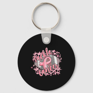 Breast Cancer Awareness Support Squad Tackle Cance Key Ring