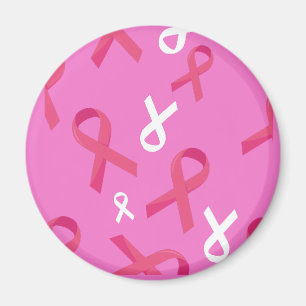Breast Cancer Awareness Survivor Pink Ribbon  Magnet