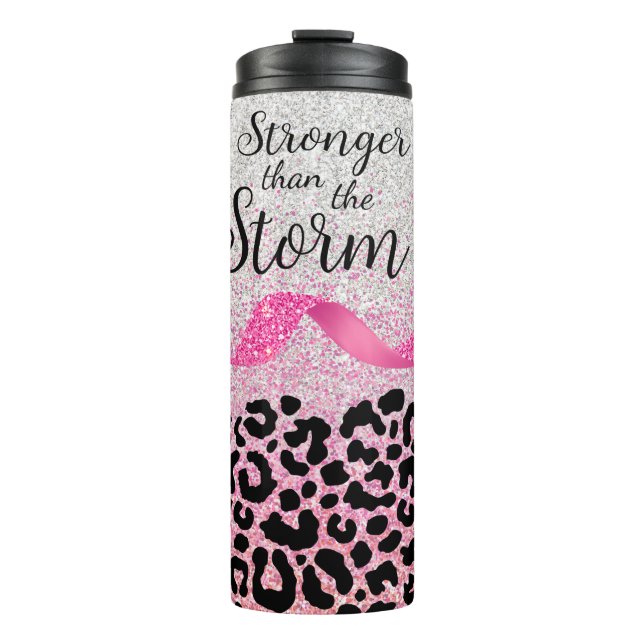Breast Cancer Awareness Thermal Tumbler (Front)