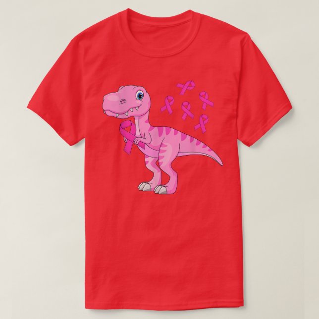 Breast Cancer Awareness  Toddler Boys Pink Ribbon  T-Shirt (Design Front)