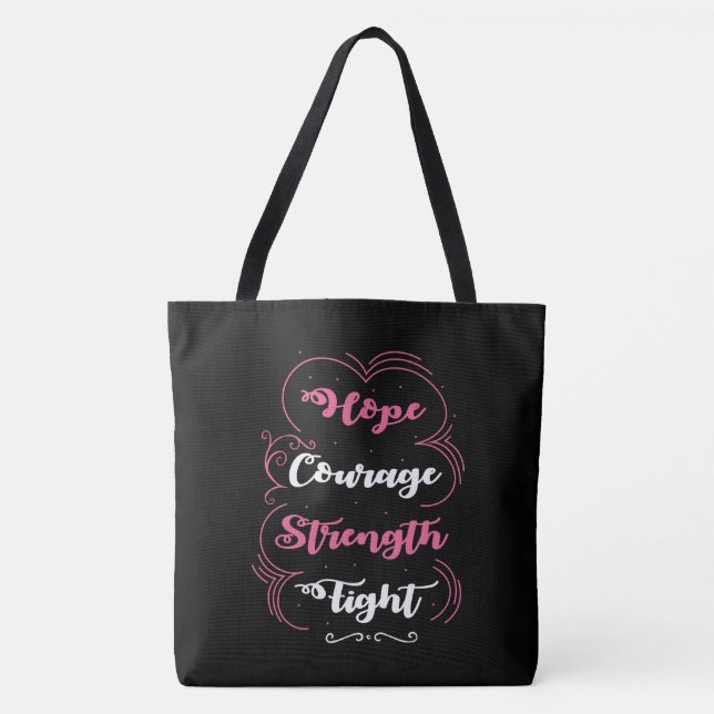 Breast Cancer Awareness Tote (Front)