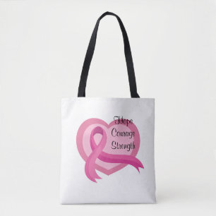 Breast Cancer Awareness Tote Bag