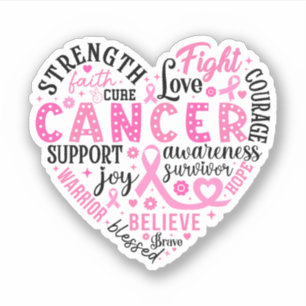 Breast Cancer Awareness Vinyl Sticker