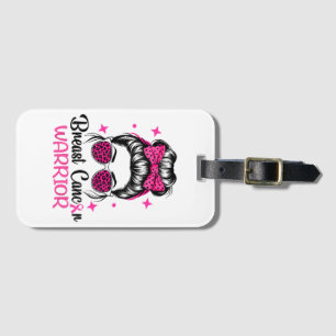 Breast Cancer Awareness Warrior Luggage Tag
