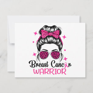 Breast Cancer Awareness Warrior Save The Date