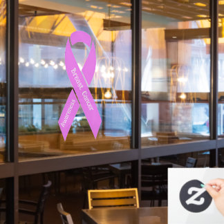 Breast Cancer Awareness Window Cling