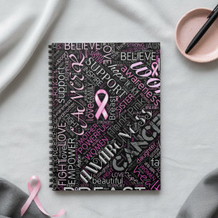 Breast Cancer Awareness Word Cloud ID261 Notebook
