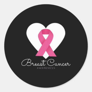 Breast Cancer Awareness - World Cancer Day Februar Classic Round Sticker