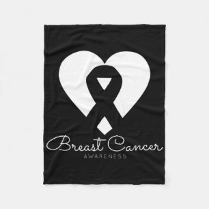 Breast Cancer Awareness - World Cancer Day Februar Fleece Blanket
