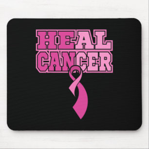 Breast Cancer Awareness World Cancer Day HEAL CANC Mouse Mat