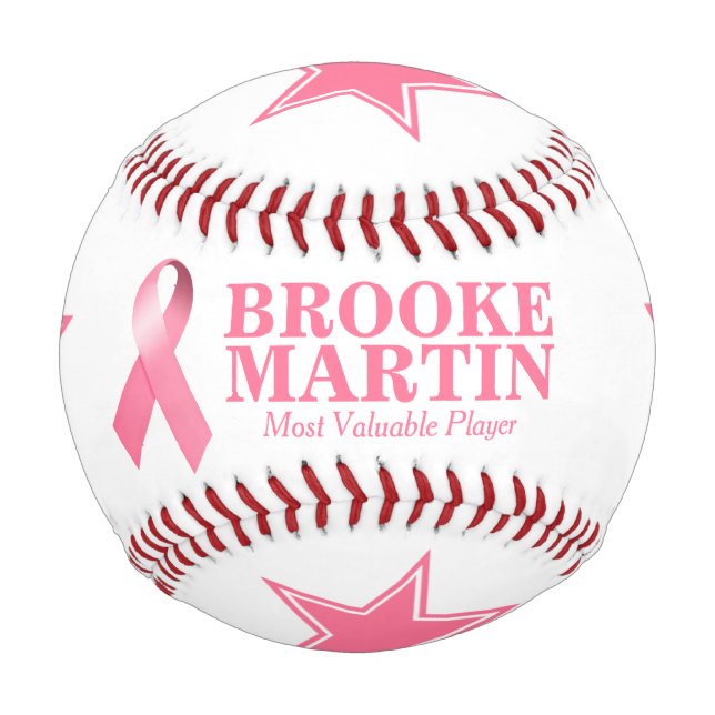 Breast Cancer Awareness Your Foundation Event Baseball (Back)