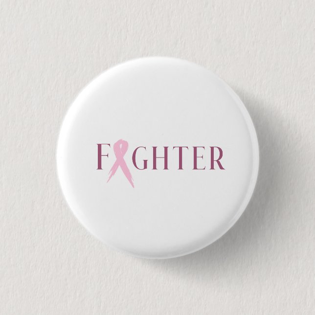 Breast Cancer Awarness Botton 3 Cm Round Badge (Front)