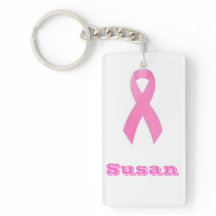 Breast Cancer Awarness Key Ring