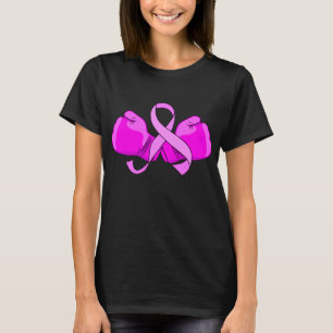 Breast Cancer Boxing Glove Fighter T-Shirt