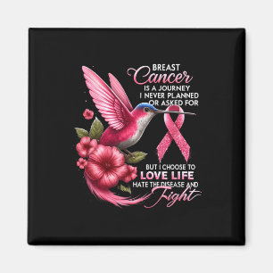 Breast Cancer Breast Cancer Is A Journey I Never P Magnet