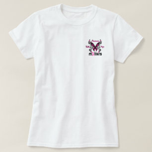 Breast Cancer Butterfly 7 T-Shirt