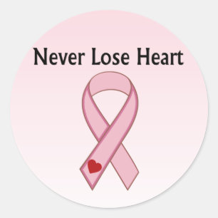 Breast Cancer Classic Round Sticker
