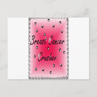 Breast Cancer Crusher Postcard