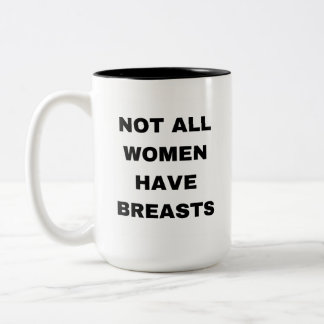 Breast Cancer Double Mastectomy to Flat Coffee Mug