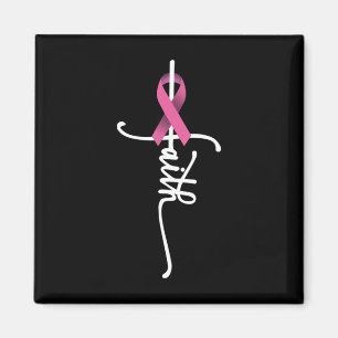 Breast Cancer Faith Breast Cancer Awareness Suppor Magnet