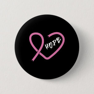 Breast Cancer Fight Cancer Ribbon 1  6 Cm Round Badge