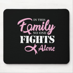 Breast Cancer Fight Cancer Ribbon 2 Mouse Mat