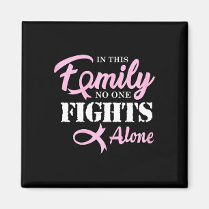 Breast Cancer Fight Cancer Ribbon Magnet