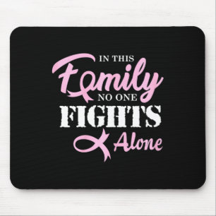 Breast Cancer Fight Cancer Ribbon Mouse Mat
