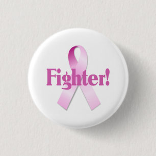 Breast Cancer Fighter Button