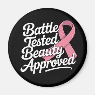 Breast Cancer Fighter Survivor Pink Ribbon Warrior Magnet