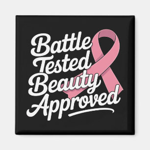 Breast Cancer Fighter Survivor Pink Ribbon Warrior Magnet