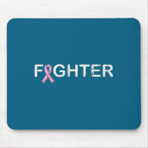 Breast Cancer Fighter World Day Artwork Mouse Mat