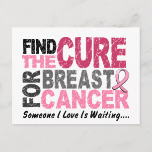 BREAST CANCER Find The Cure 1 Postcard