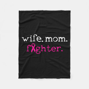 Breast Cancer Fleece Blanket