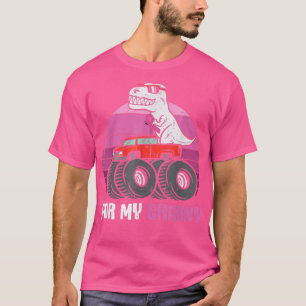 Breast Cancer For My Granny Vintage TRex Dinosaur T-Shirt