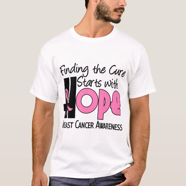 Breast Cancer HOPE 4 T-Shirt (Front)