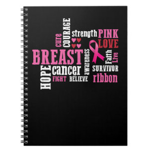 Breast Cancer Hope Breast Cancer 25 Notebook