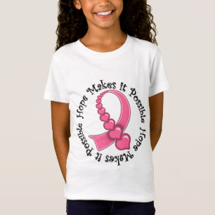 BREAST CANCER Hope Makes it Possible T-Shirt