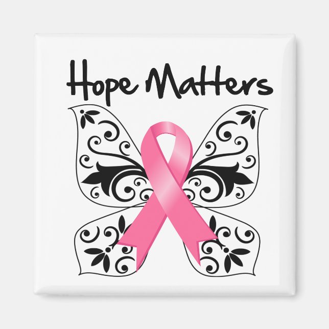 Breast Cancer Hope Matters Magnet (Front)