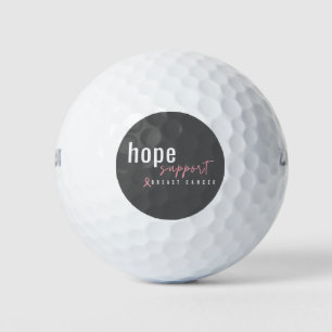 breast cancer hope support Golf Balls